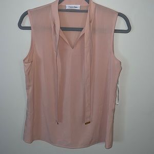 Calvin Klein sleeveless women blouse